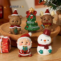 Boîtes cadeaux de Noël, décorations de bureau du Père Noël, décorations d'arbre, souvenirs, jouets, petits cadeaux pour enfants