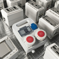 IP65 et IP67 étanches ABS PC matériel boîtes de prises industrielles électronique extérieure et Instruments Protection de la boîte de jonction