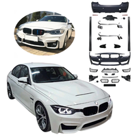Nouveau kit carrosserie sport style F30 M3 à prix d'usine : pare-chocs avant/arrière, jupes latérales, grille d'échappement, fixation par boulons