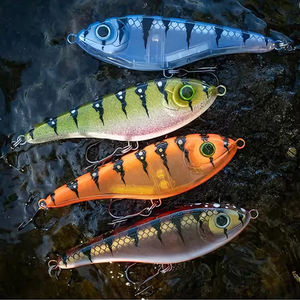 Leurre de pêche Selco en plastique dur coulant pour la pêche au brochet et au bar en eau douce - Product Image 2