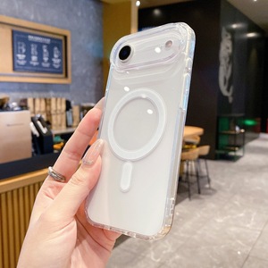 Funda Magnética Transparente para Teléfono PC para <span class=keywords><strong>iPhone</strong></span> 17/16/15/14/13/12/<span class=keywords><strong>11</strong></span> <span class=keywords><strong>Pro</strong></span> <span class=keywords><strong>Max</strong></span>, con Caja de Papel - Product Image 5