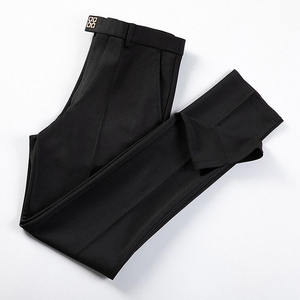 <span class=keywords><strong>กางเกง</strong></span>ขายาวทรงสลิมฟิตสำหรับผู้<span class=keywords><strong>ชาย</strong></span> JYXH แฟชั่นฤดูใบไม้ร่วง สไตล์ลำลองสำหรับธุรกิจ ผลิตจากโพลีเอสเตอร์ ทรงเข้ารูป ปลายขาเล็ก ขอบเอวยางยืด สไตล์เกาหลี - Product Image 6