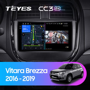 <span class=keywords><strong>TEYES</strong></span>-Autoradio <span class=keywords><strong>CC3</strong></span> 2K pour Suzuki Vitara Brezza 2016 - 2019 Autoradio Multimédia Lecteur Vidéo Navigation stéréo Android No 2din 2 din dvd - Product Image 2