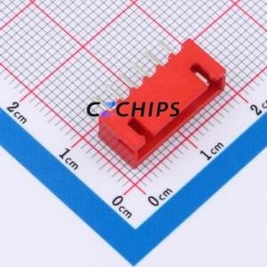 BX-XH2.54-6PZZ-R Wire-to-Board Pin Header Through hole Component (THT),P=2.54mm Connector 1x6P 2.5mm Through Hole XH - Product Image 1