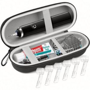 CUSTOM <b>Waterproof</b> Eva Hard Shell Portable Eva Bag Shaver Travel Toothbrush <b>Storage</b> <b>Box</b> Case - Product Image 3