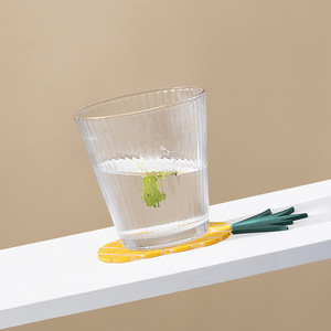 Silicone Fruit <b>Coaster</b> <b>Set</b> Strawberry Pineapple Avocado Lemon Heat Insulating Non Slip Mat For Tea Coffee Cup Protection - Product Image 3