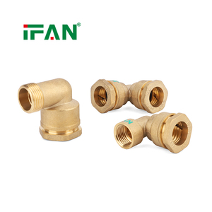 IFAN Fabricant chinois Raccords de compression en <span class=keywords><strong>laiton</strong></span> forgé pour tuyaux, coudes, tés et raccords à douille, pour HDPE - Product Image 2