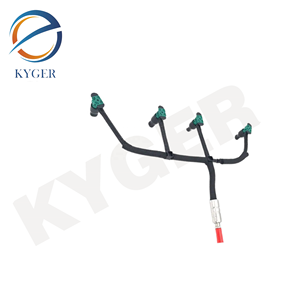 Dizel yakıt dönüş hattı hortum yakıt enjektörü sızıntı kapalı dökülme boruları LR051528 Land Rover Freelander 2 2006-2014 L359 için uyar - Product Image 2