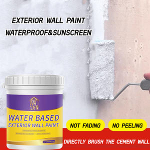 <span class=keywords><strong>Peinture</strong></span> murale extérieure auto-brossante directe d'usine Revêtement de couleur réglable et <span class=keywords><strong>peinture</strong></span> de rénovation - Product Image 2