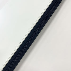 Carpeta de cuero de sublimación personalizada con bloc de notas, cuaderno promocional específico de oficina en blanco - Product Image 4