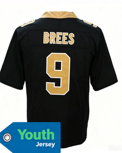 Venta al por mayor de camisetas juveniles de alta calidad 41 #   Kamara 7 #   Colina 12 #    Olave - Camisetas de Fútbol Americano Bordadas, Camisetas Personalizadas - Product Image 3