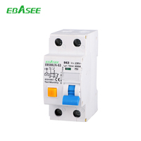 Suministro de fábrica 30mA Tipo a RCBO Disyuntor Interruptor eléctrico EBS9BLN con CE