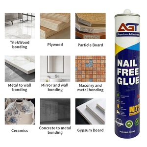 <span class=keywords><strong>Colle</strong></span> à ongles liquide d'usine chinoise 300ML, adhésif à ongles liquide, plus besoin de clous, décoration, construction - Product Image 1