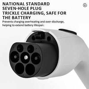 Cavo di ricarica per auto elettriche OEM 32A 22kW trifase da Tipo 2 a GBT, alta compatibilità, TPU, lunghezza 5m, cavo caricabatterie EV - Product Image 4