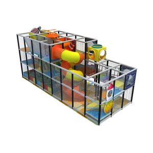 Equipo de Juegos Interior Comercial de Múltiples Niveles, Área de Juegos Suave Personalizada con Toboganes y Piscina de Pelotas para Entretenimiento Familiar - Product Image 3