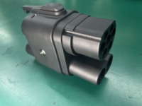 AiPower CCS2 à CCS1 Adaptateur de prise de convertisseur de véhicule électrique Adaptateur de chargeur portable 250A EV avec verrouillage de sécurité Accessoires EV