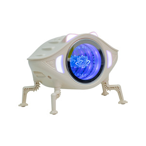 Nuevo Altavoz Mini Mecha CC2 de Escritorio con Espejo de Mil Capas, Inalámbrico, con Ranura para Tarjeta, Mini Subwoofer con Luz RGB Colorida - Product Image 1