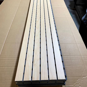 Tấm âm thanh 3D acousted Slatted tường Bảng âm thanh bọt cách âm tấm Tường âm thanh - Product Image 6