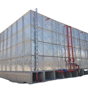 Par Excellence Affordable Price Modular Square Galvanized Steel Water Tank / Large Storage Water Tank