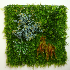 Piante Artificiali da Parete 100cmx100cm, Foglie Piccole Personalizzate, Decorazione Verde per Esterni, Vendita all'Ingrosso - Product Image 6