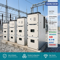 Armoire de commande électrique 12 kV CA à isolation métallique, extractible, pour moyenne et haute tension, destinée à la distribution d'énergie industrielle