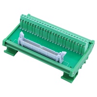 NI CB-50 776164-90 Conector IDC de 50 pines a bloque de terminales de tornillo para montaje en riel DIN para DAQ