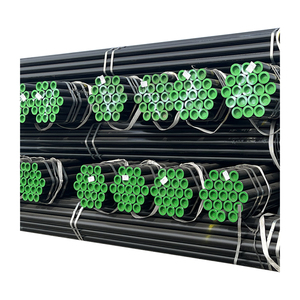 Tubo <span class=keywords><strong>in</strong></span> <span class=keywords><strong>Acciaio</strong></span> Senza Saldatura Verniciato <span class=keywords><strong>Nero</strong></span>/Galvanizzato Sch40, Prezzo di Fabbrica Tianjin - Product Image 5