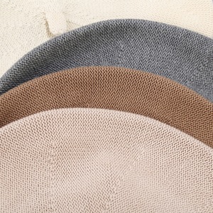 Mode polyvalent coton béret casquette couleur unie peintre chapeau personnalisé femmes respirant <span class=keywords><strong>tricot</strong></span>é chapeau béret chapeau pour hommes - Product Image 5