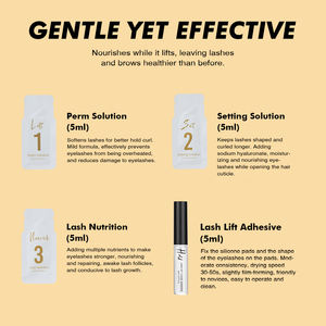 Cystéine <span class=keywords><strong>Kit</strong></span> Professionnel De Lifting De Pestaas Coréen Cils Sourcils Lashlift Lash Lifting Lift Sachet <span class=keywords><strong>Kit</strong></span> Ensemble - Product Image 5