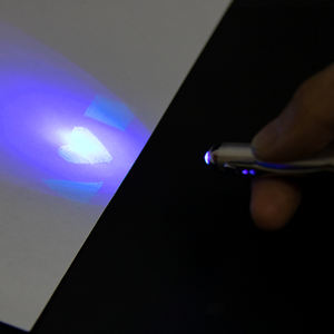 Popular juego de espionaje UV Pen Los estudiantes usan secretamente Mark Papelería Juguetes con luz UV Bolígrafo <span class=keywords><strong>invisible</strong></span> bolígrafo espía - Product Image 2