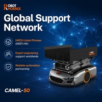 Robot de Transporte, Vehículo Guiado Automático (AGV) con Capacidad de Elevación y Rotación, con Capacidad de 2 Toneladas