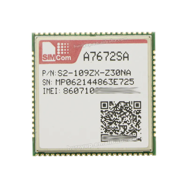 850/900/1800/1900MHz Quad Band GSM 4G Cat1 LTE/GSM/GPRS/EDGE Módulo A7672 A7672SA