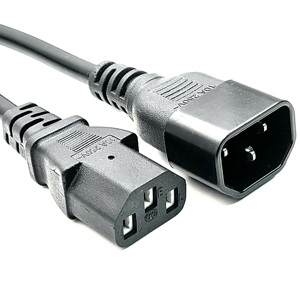 Cable de alimentación IEC <span class=keywords><strong>VED</strong></span> 3C y cable de extensión Cable de alimentación IEC C13 a C14 para computadora - Product Image 1