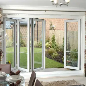 DAIYA Normal Aluminium Profile Folding Doors Bifold Doors With Waterproof function