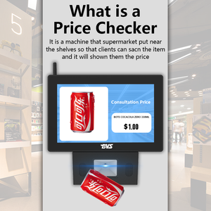 BVS 10.1 Inch intel i5 Wall <b>Price</b> Checker with NFC Barcode Scanner Touchscreen Self-service <b>Price</b> Checker for Shops - Product Image 5