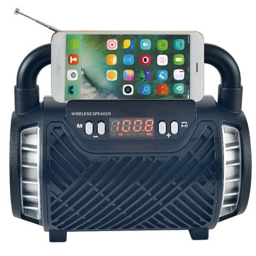 Wireless blueteeth speaker rechargeable radio portable speaker led display FM radio FP-135