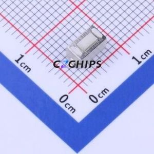 TS-1001T-AR04326 Tactile Switch SMD,6x3.5mm Switch Single Pole Single Throw Rectangle Button 2.6N Vertical Mount - Product Image 1