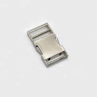 Boucle de ceinture réglable personnalisée sangle utilisation boucle en métal à dégagement rapide 20mm 50mm collier de chien boucle en métal matériel pour sac