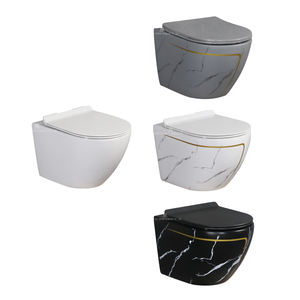 Vente en gros d'usine, toilettes à réservoir dissimulé, toilettes murales, toilettes suspendues, toilettes en céramique murales - Product Image 2