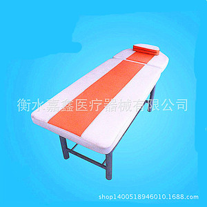 Cama de masaje Jiaxin de 1800 mm x 600 mm con altura ajustable y almohada para uso estético y de examen. - Product Image 3