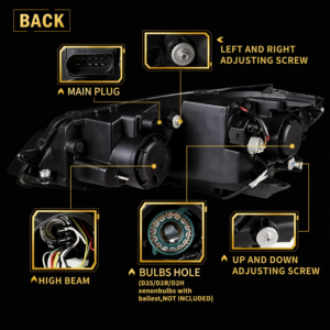 Gruppo Fari LED per Auto, Assemblaggio Luci Anteriori per Volkswagen <span class=keywords><strong>VW</strong></span> <span class=keywords><strong>Golf</strong></span> 7 MK7 <span class=keywords><strong>7.5</strong></span> GTI, Accessori Auto, Fari a Proiezione 2013-2020 - Product Image 4