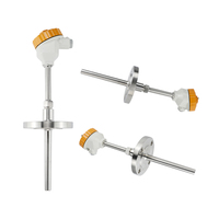 SY WZ PT100 RTD Industrial High Precision Temperature Sensor OEM/ODM Plastic IP68 Rated Stainless Steel Construction 24VDC