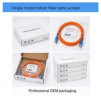 Cordon de brassage fibre optique monomode LC SC ST Duplex de haute qualité LSZH, plusieurs longueurs, pour usage intérieur, centre de données, école, hôpital