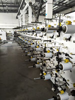 Machine à bobiner les bobines de papier d'étiquettes 36 axes, machine à bobiner le papier chocolat, largeur de découpe 6 mm