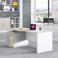 Bureau de direction moderne pour petit bureau, mobilier de bureau à domicile, poste de travail pour employés