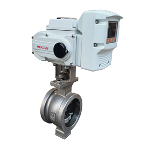 Vanne à boisseau sphérique en acier inoxydable CF8 DN50 (2 pouces) de type V 12V/220V/24VDC OEM pour systèmes d'eau - Product Image 5