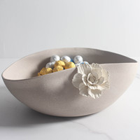 Nouveauté 2026 : Fleur beige marbrée façonnée à la main, étanche, recyclable, personnalisable, écologique et moderne – Collection Wisdom Crafts LB55-3F