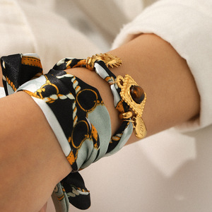 Accessori per Gioielli Fai-<span class=keywords><strong>da</strong></span>-Te in Acciaio Inossidabile Stile Europeo e Americano, Ciondolo a Cuore e <span class=keywords><strong>Sole</strong></span>, Collana e Bracciale con Pietra Naturale, Trendy per Donne - Product Image 4