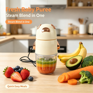 Picadora de Alimentos Eléctrica con Recipiente de Vidrio, Impresión Personalizada, Picadora de Carne, Procesador de Alimentos para Bebés con Múltiples Cuchillas, Dispositivo para Uso Doméstico - Product Image 6