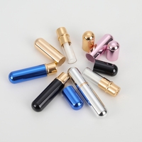 Mini bouteille de parfums et de parfums rechargeable bouteille de parfum de 5ml bouteille de parfum vide parfum en aluminium de taille voyage